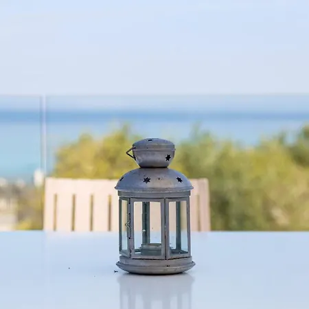 Sonora - Beachfront, Amazing Garden, Panoramic Sea View וילה פוליכרונו