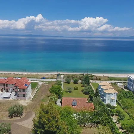 Sonora - Beachfront, Amazing Garden, Panoramic Sea View * Polychrono